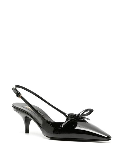 miu miu pumps with bow|Miu Miu 75mm bow.